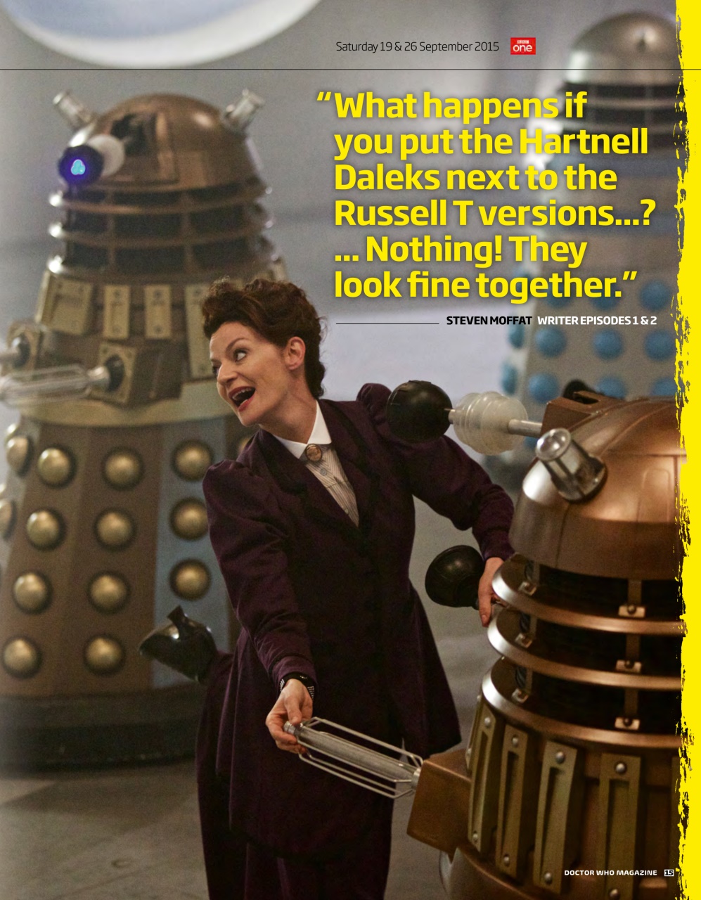 Doctor Who Magazine Preview Pages