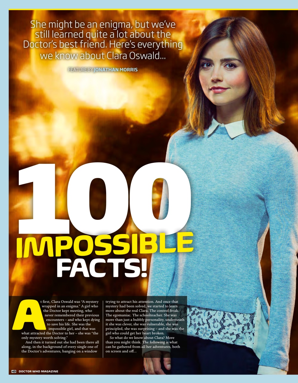 Doctor Who Magazine Preview Pages