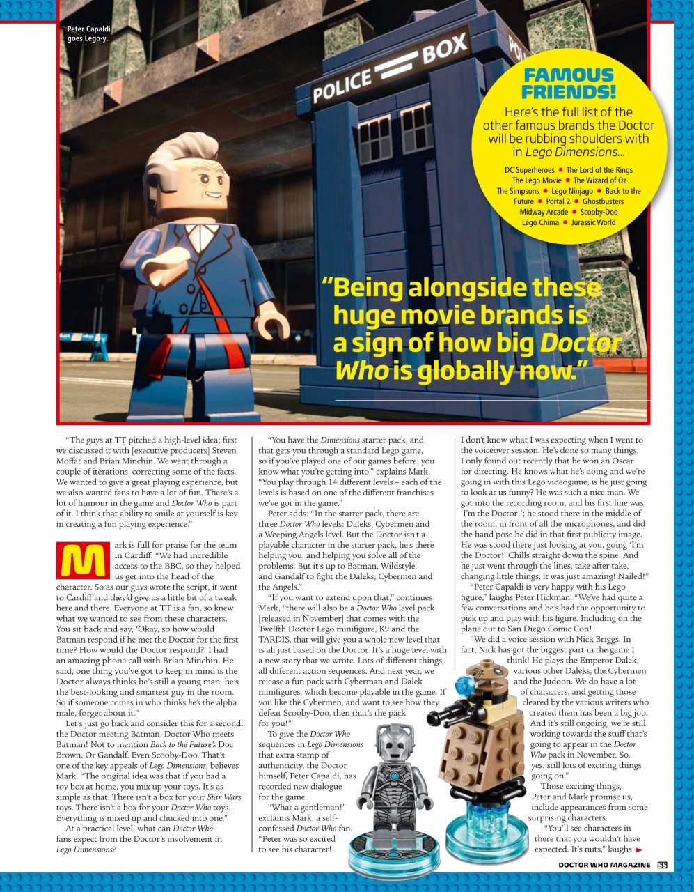 Doctor Who Magazine Preview Pages
