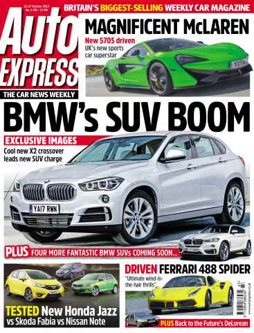 Auto Express issue October 21. 2015