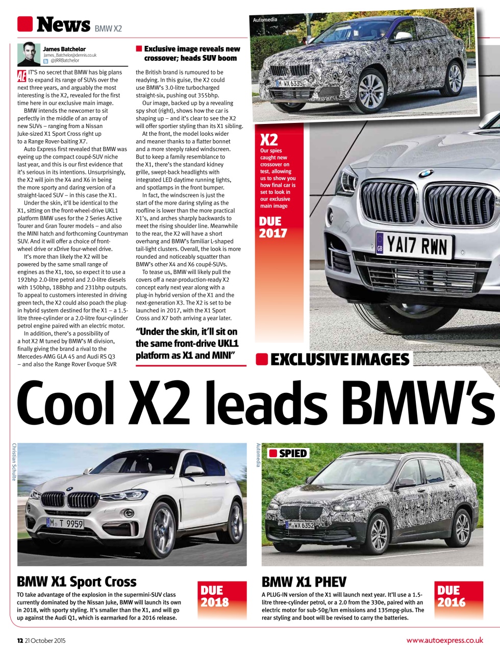 Auto Express Preview Pages