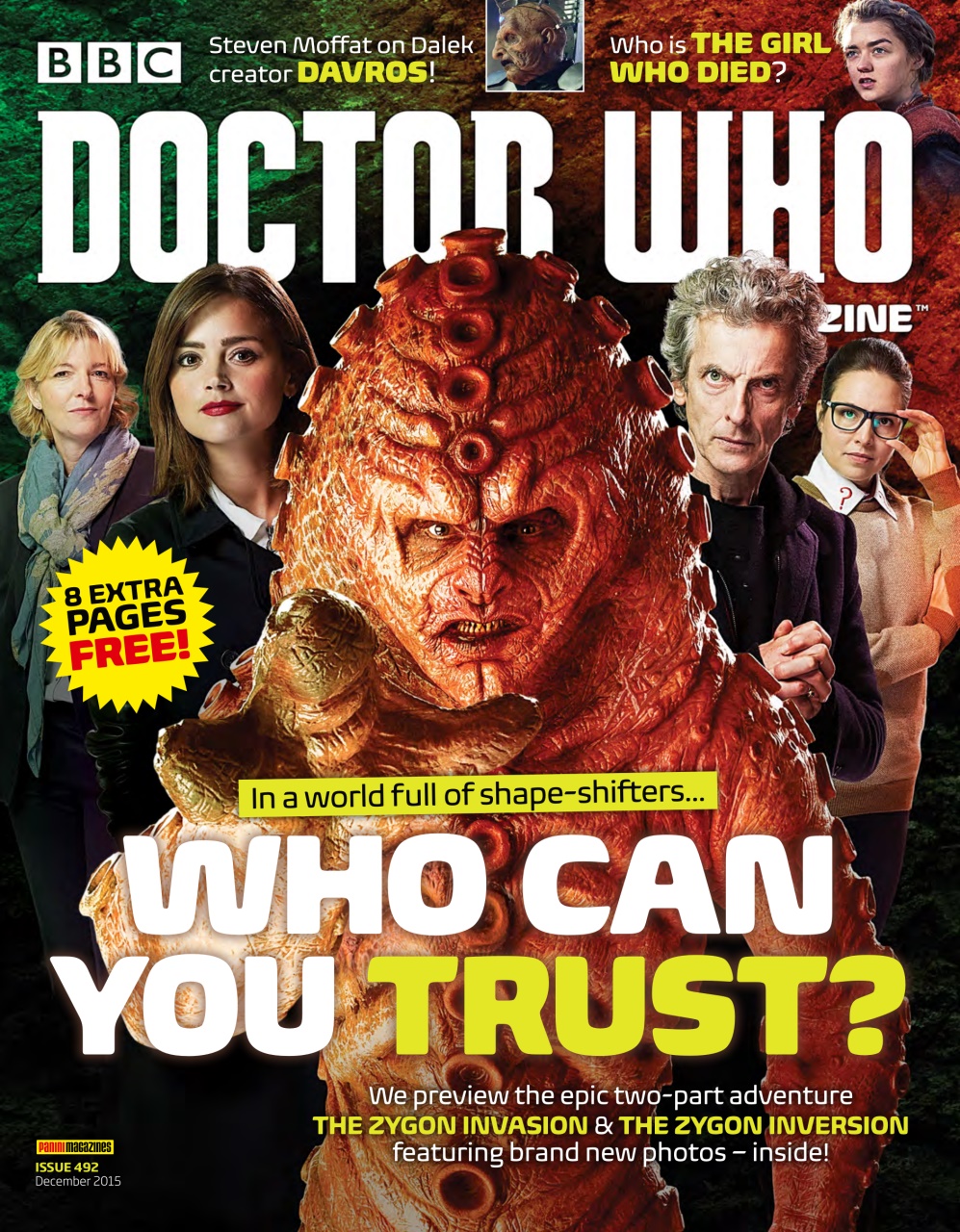 Doctor Who Magazine Preview Pages