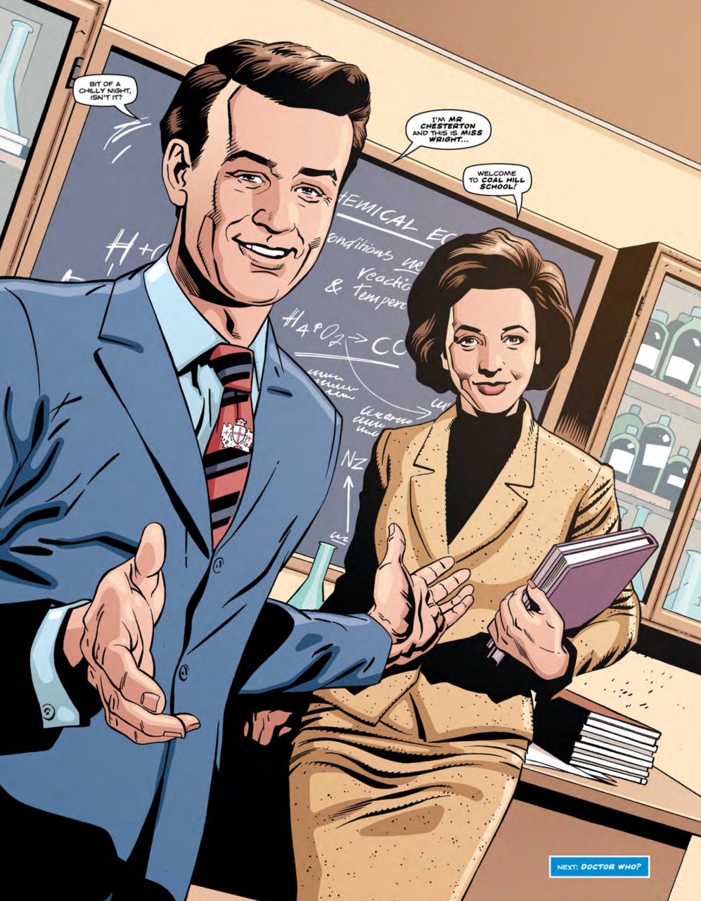 Doctor Who Magazine Preview Pages