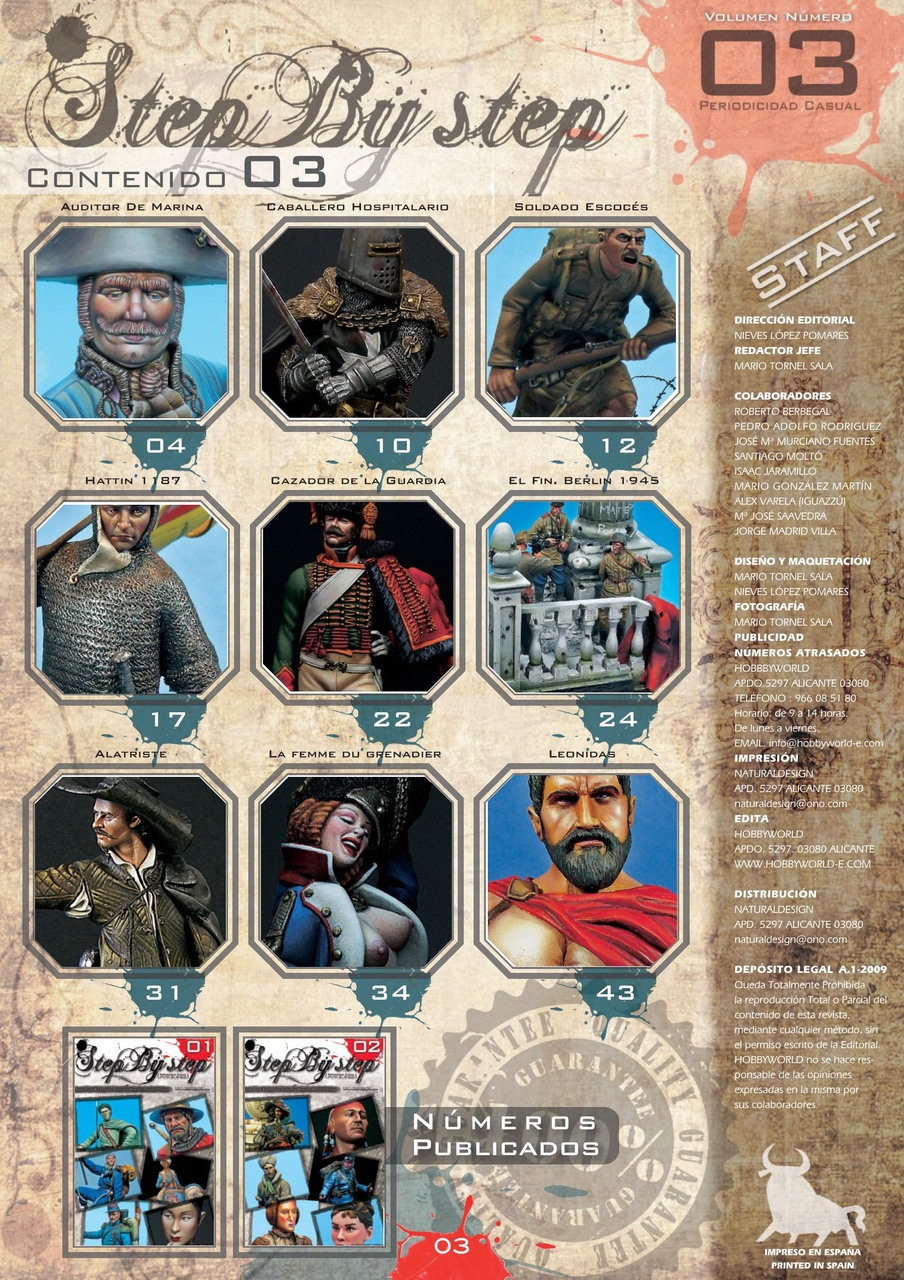 STEP BY STEP Preview Pages