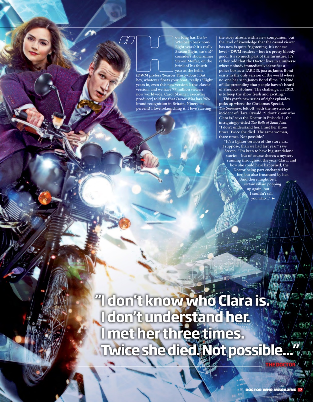 Doctor Who Magazine Preview Pages