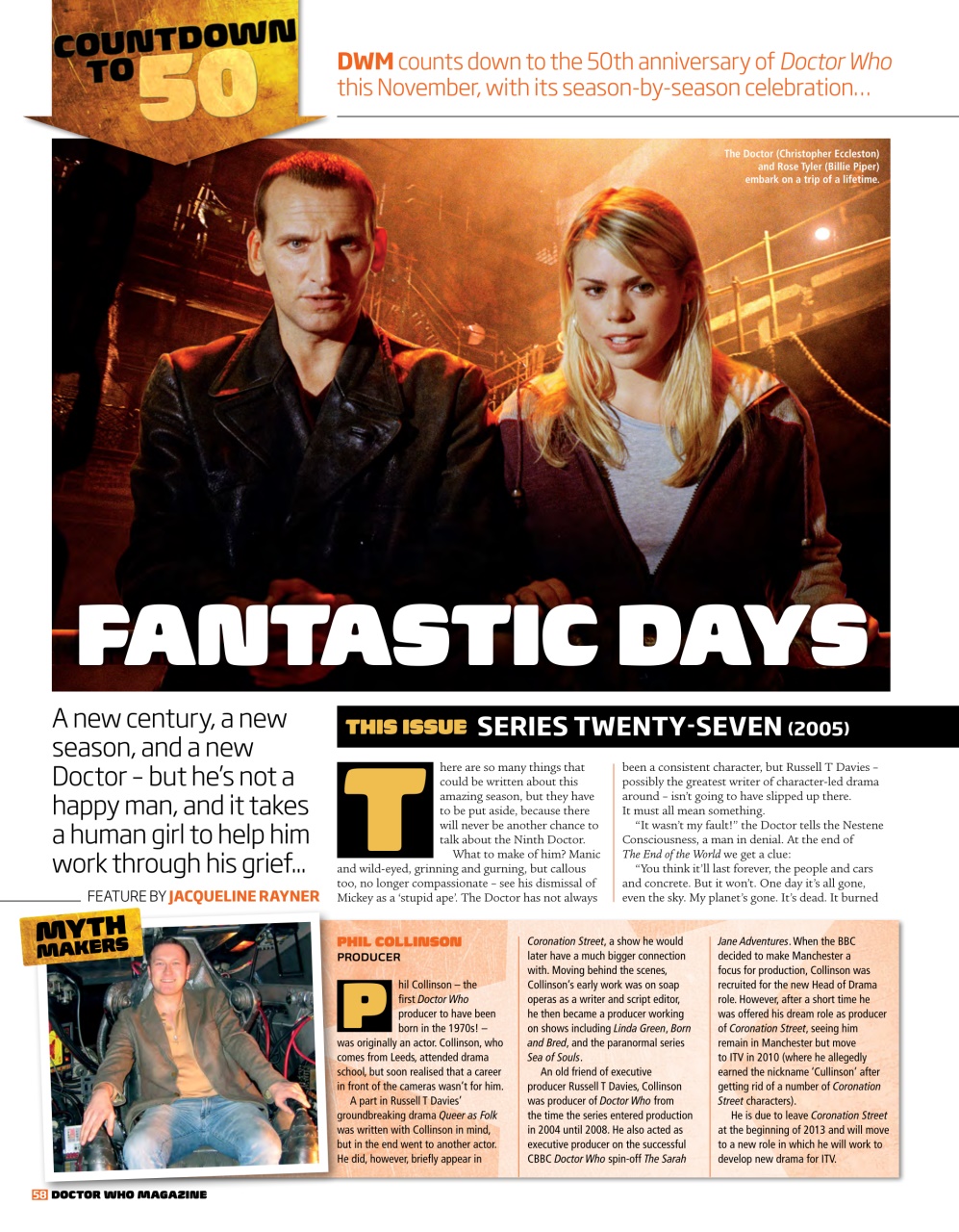 Doctor Who Magazine Preview Pages
