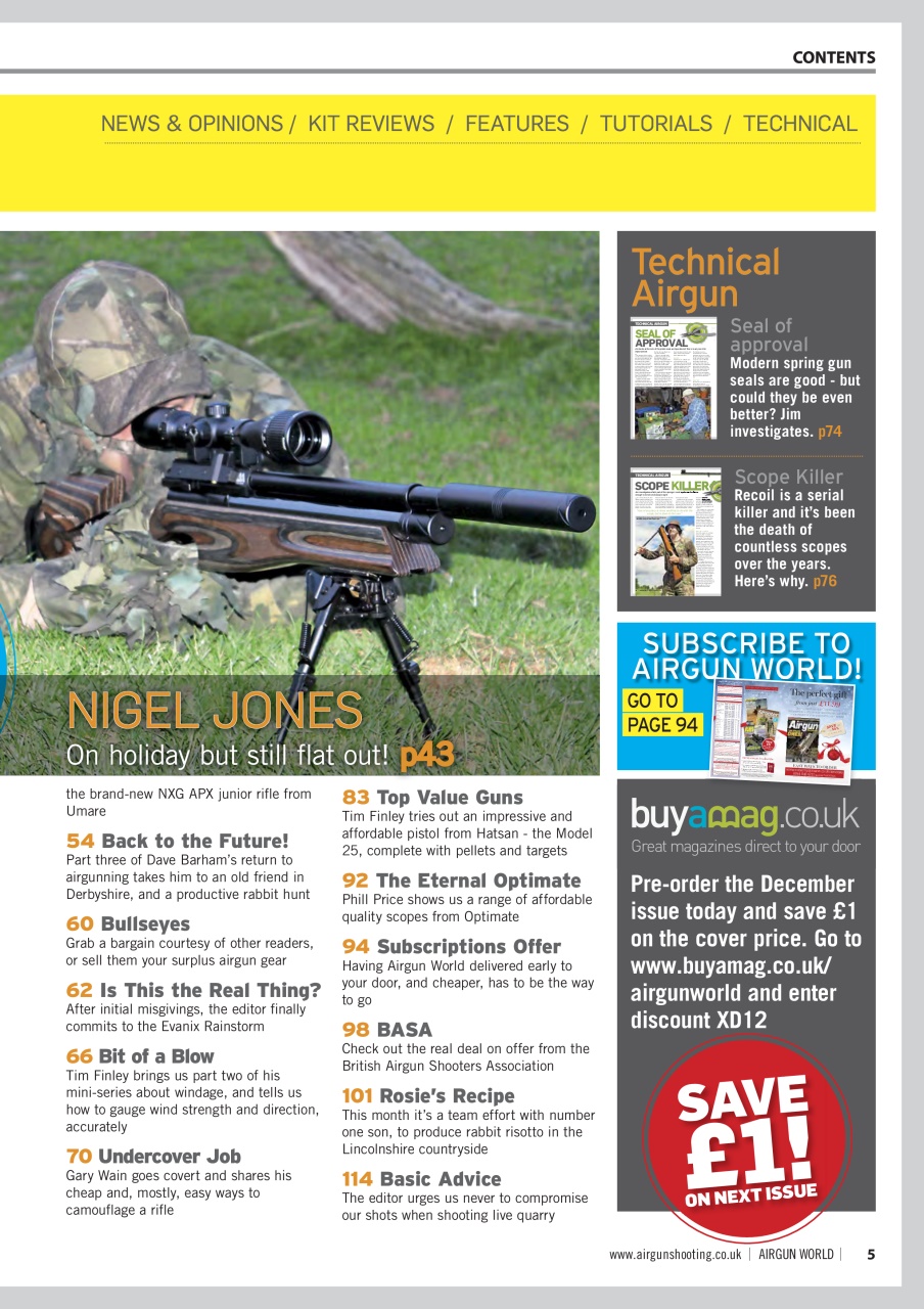 Airgun World Preview Pages