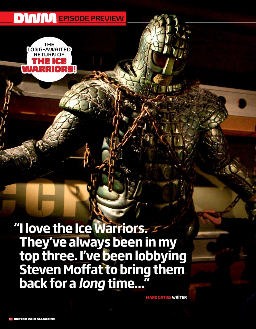 Doctor Who Magazine Preview Pages