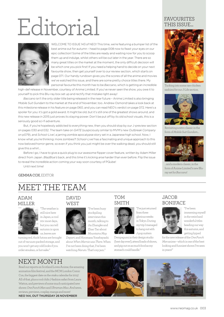 NEO Magazine Preview Pages