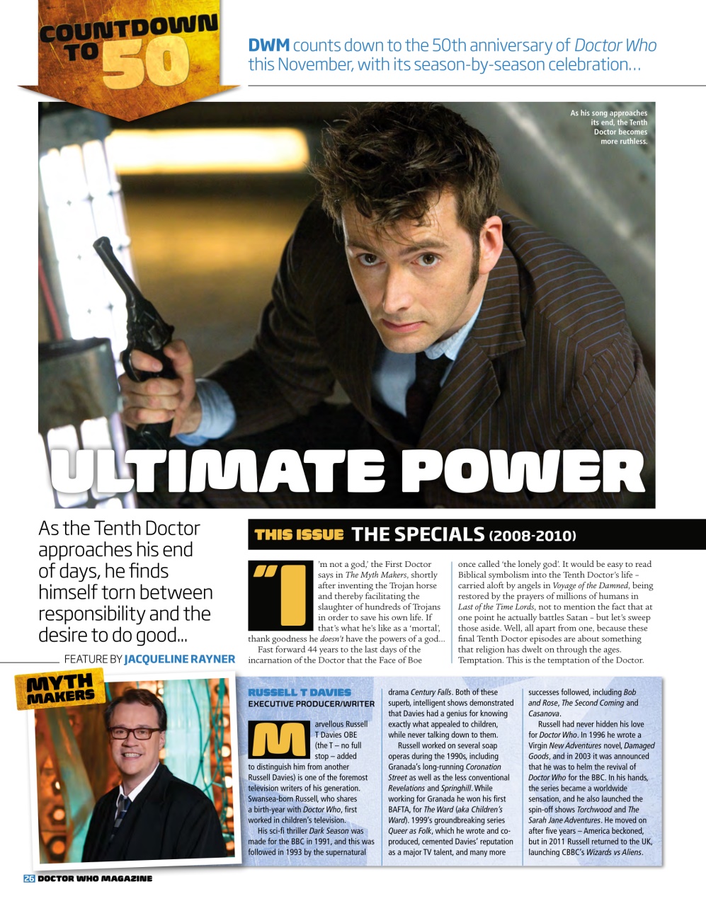 Doctor Who Magazine Preview Pages