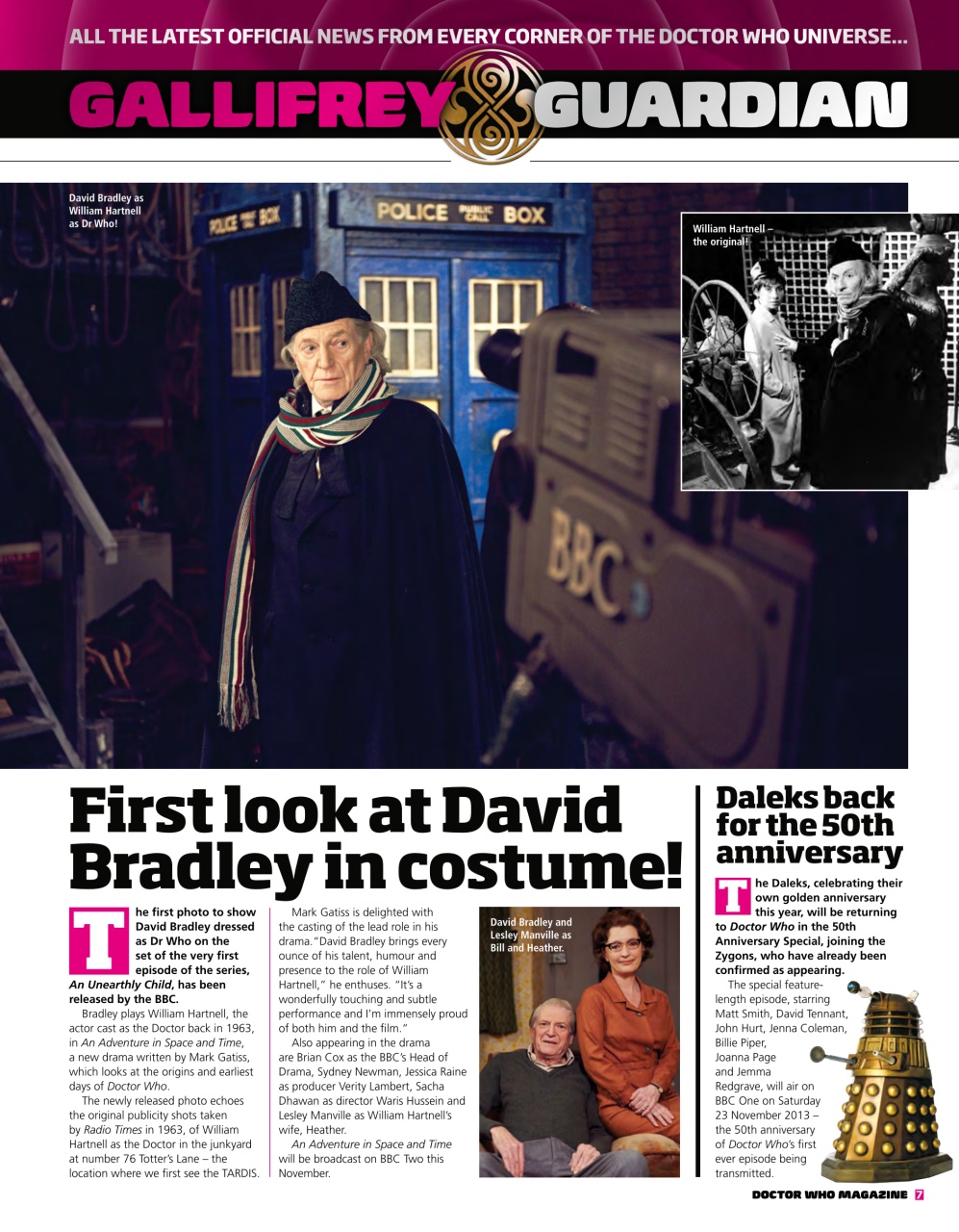 Doctor Who Magazine Preview Pages