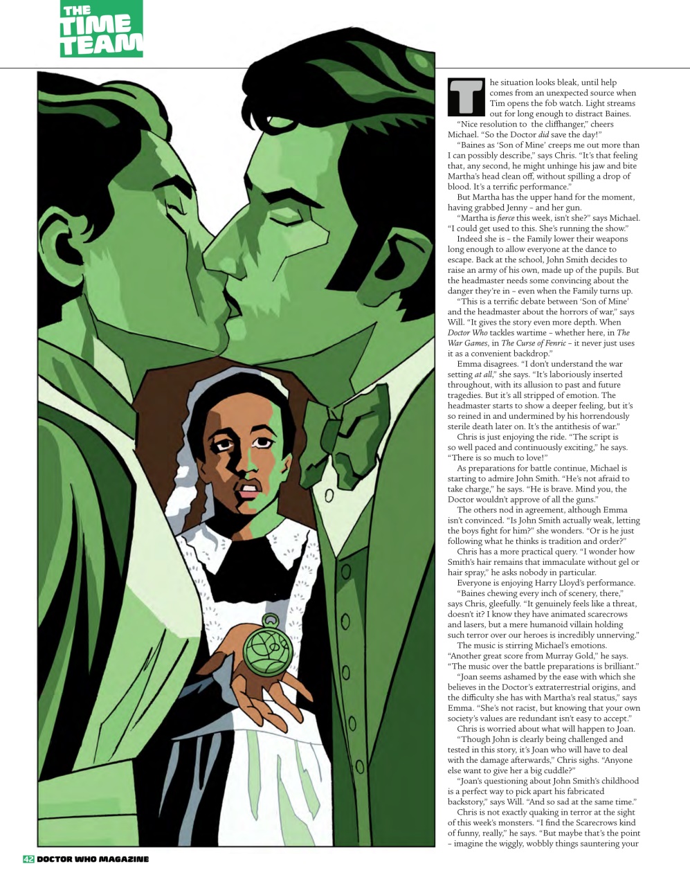 Doctor Who Magazine Preview Pages