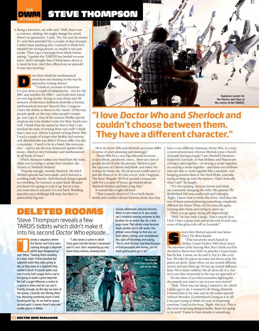 Doctor Who Magazine Preview Pages