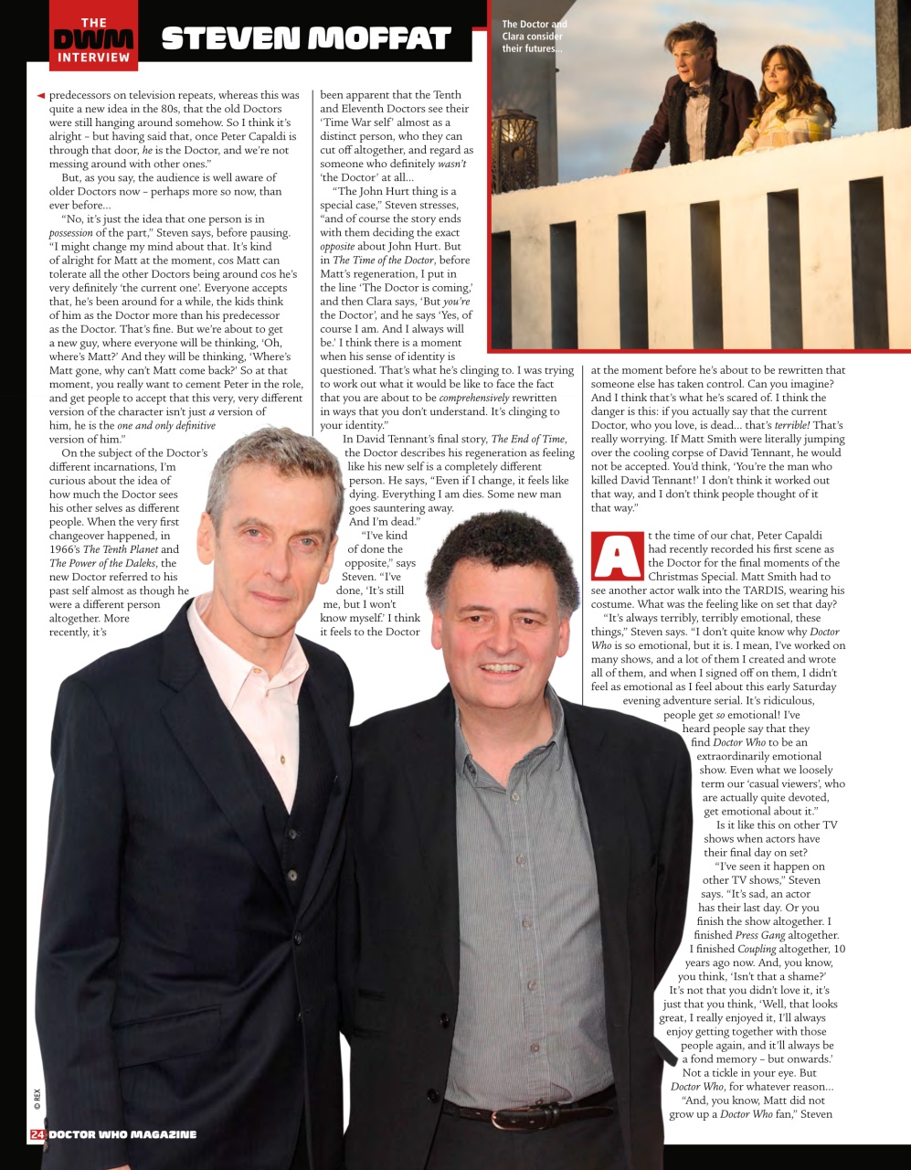 Doctor Who Magazine Preview Pages