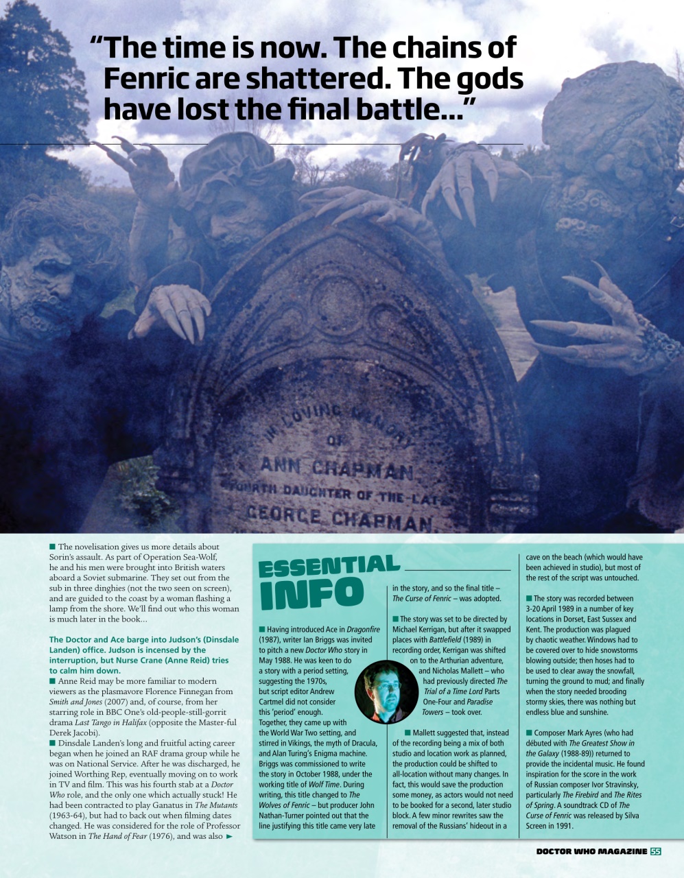 Doctor Who Magazine Preview Pages