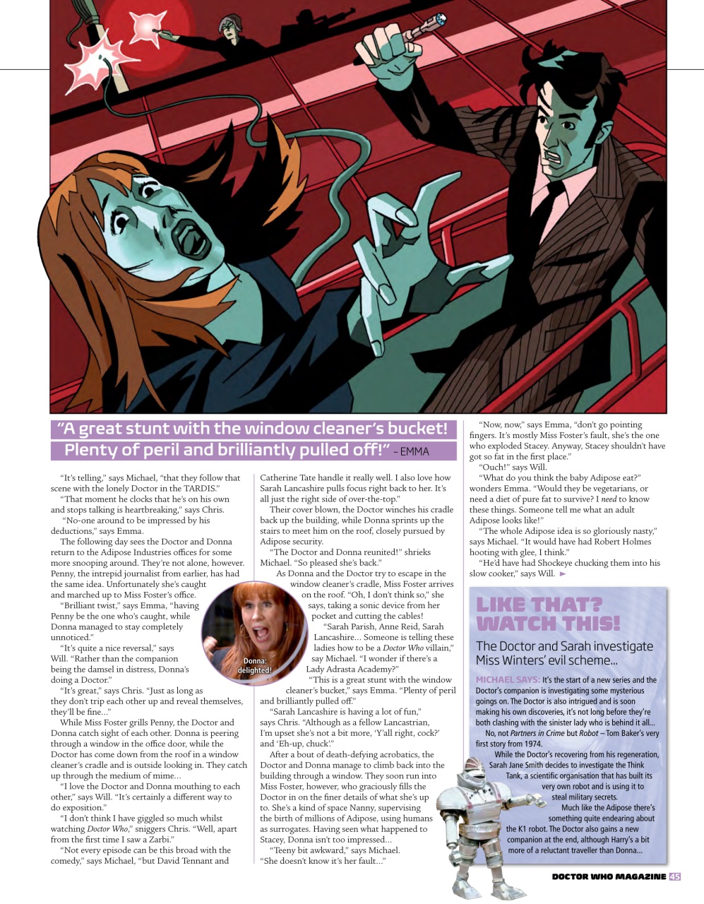 Doctor Who Magazine Preview Pages