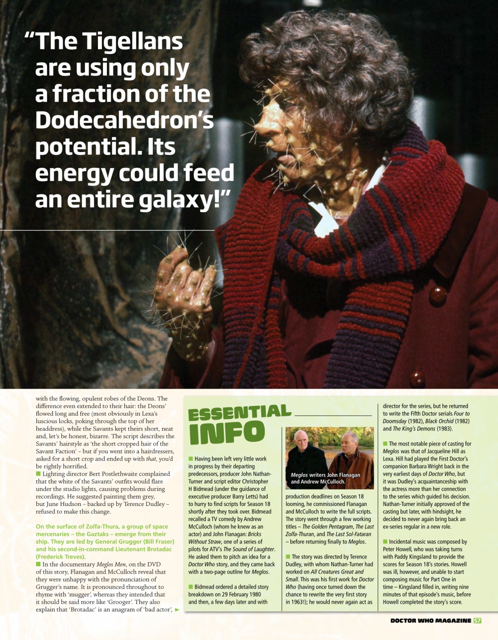 Doctor Who Magazine Preview Pages