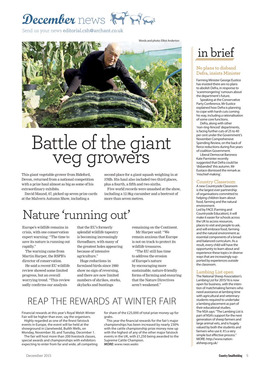 The Country Smallholder Preview Pages