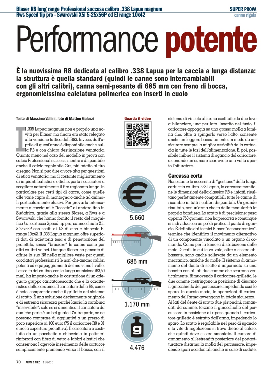 Armi E Tiro Preview Pages