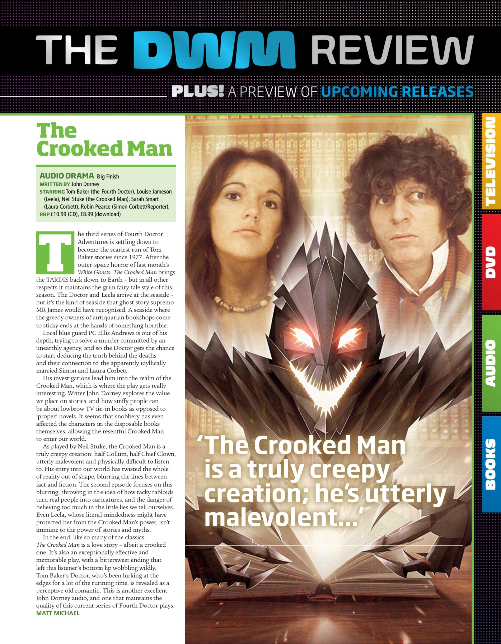 Doctor Who Magazine Preview Pages