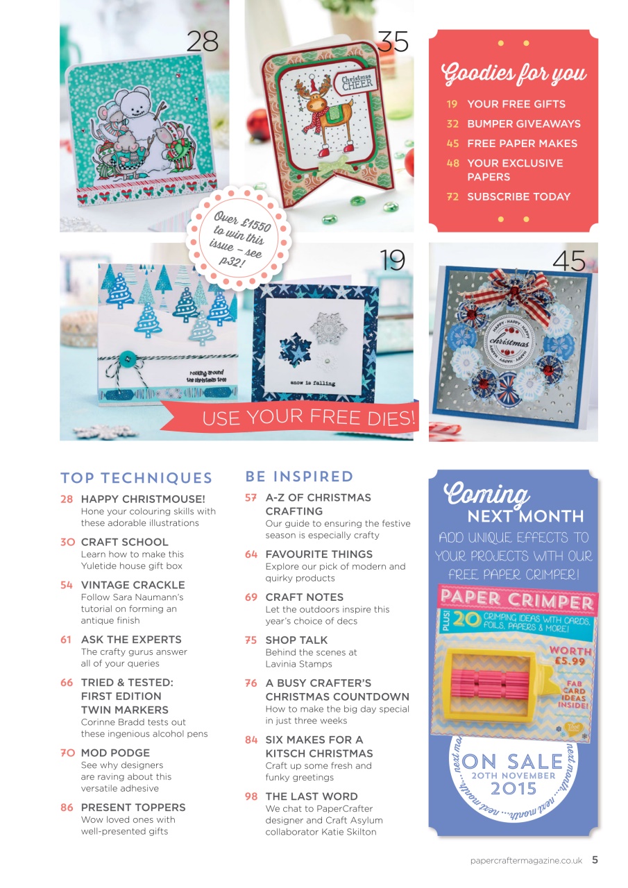 PaperCrafter Preview Pages