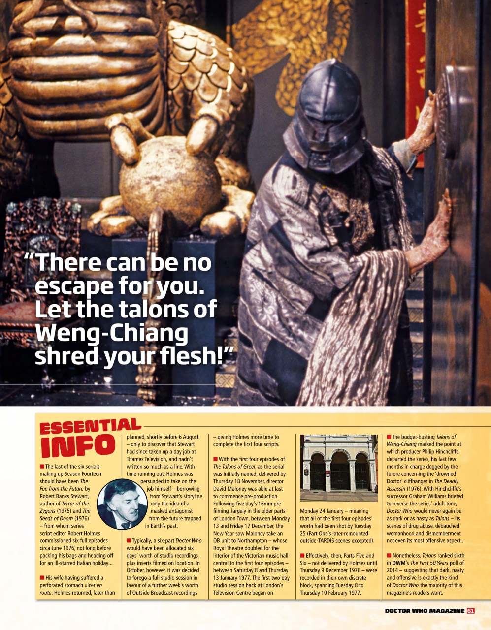 Doctor Who Magazine Preview Pages