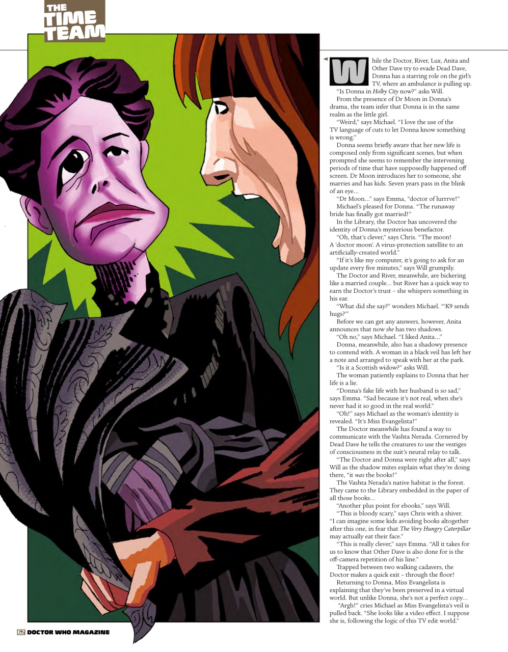 Doctor Who Magazine Preview Pages