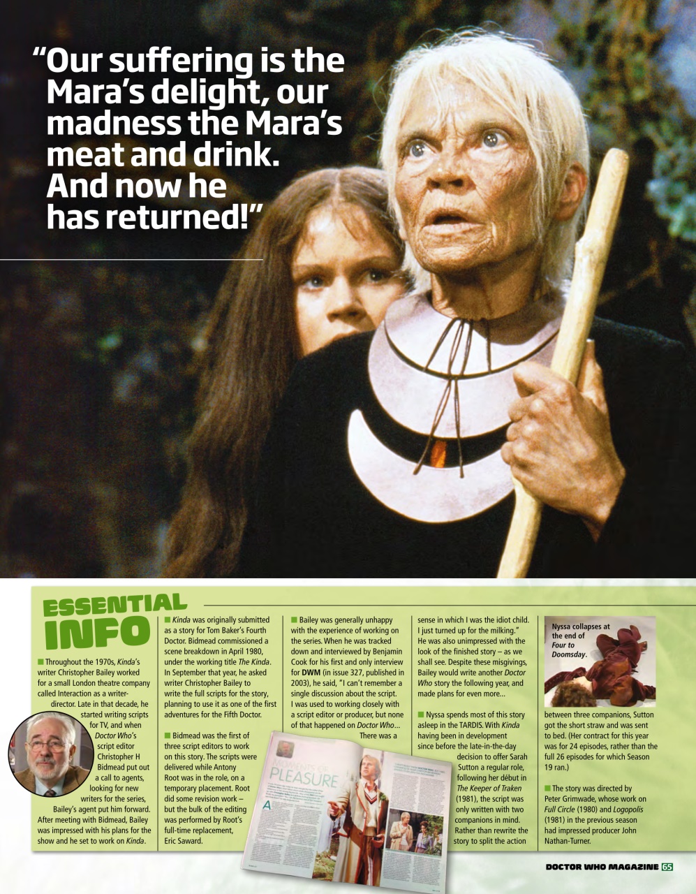 Doctor Who Magazine Preview Pages
