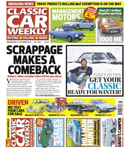 Classic Car Weekly issue 