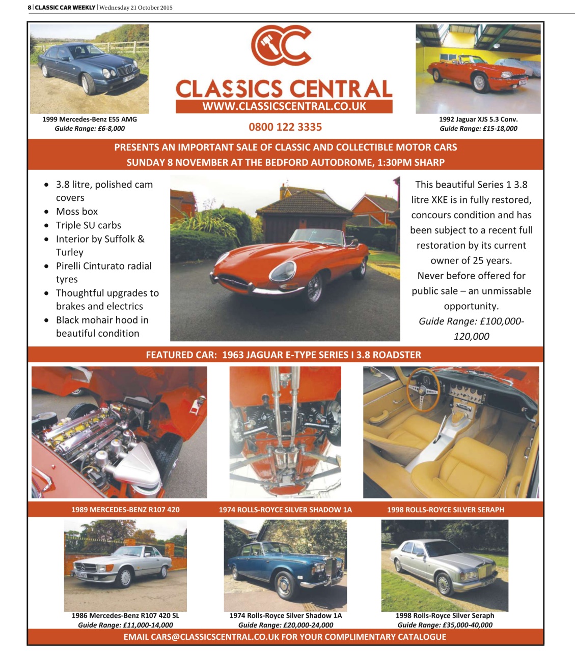 Classic Car Weekly Preview Pages