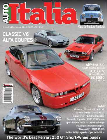 AutoItalia Magazine issue Issue 238