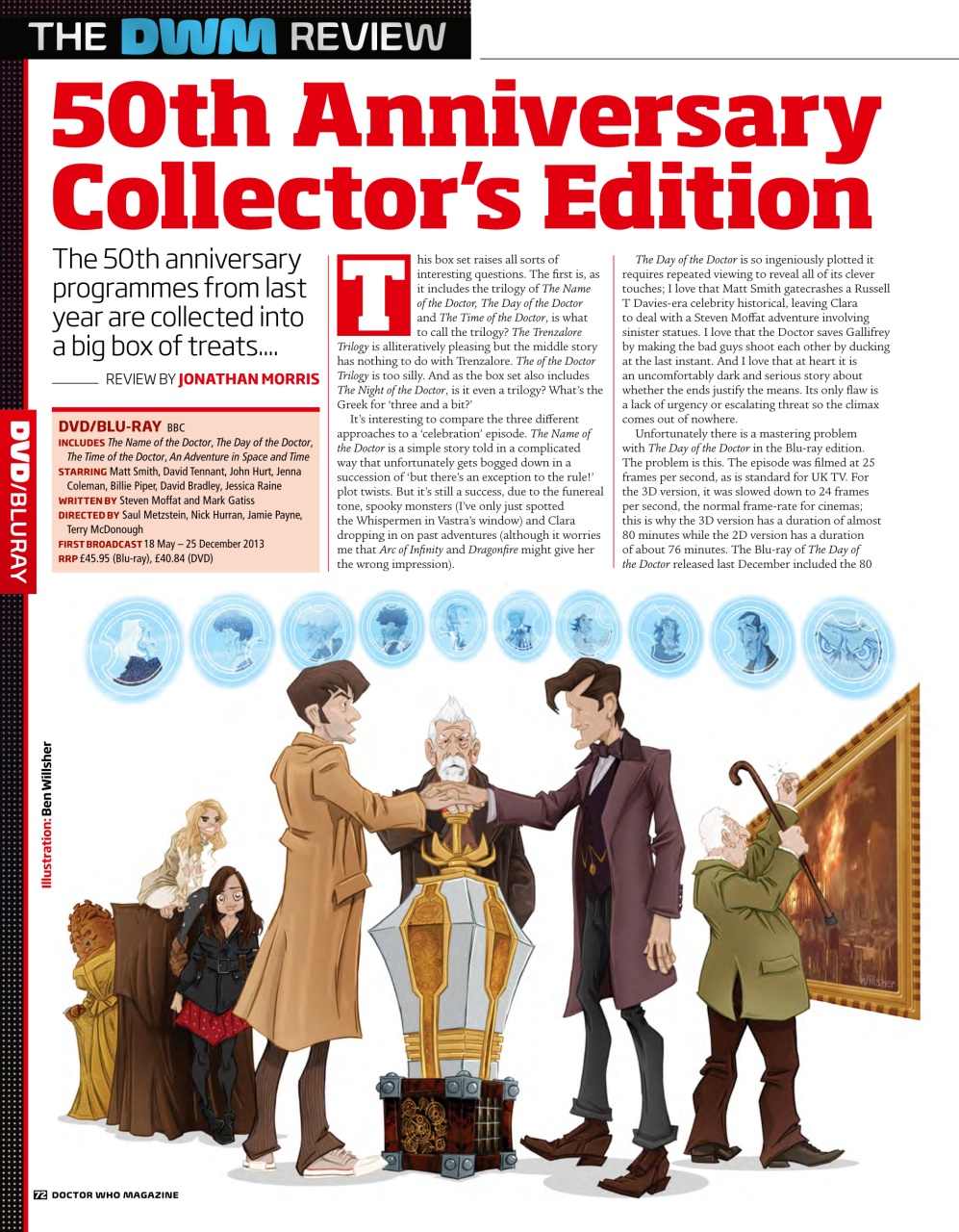 Doctor Who Magazine Preview Pages