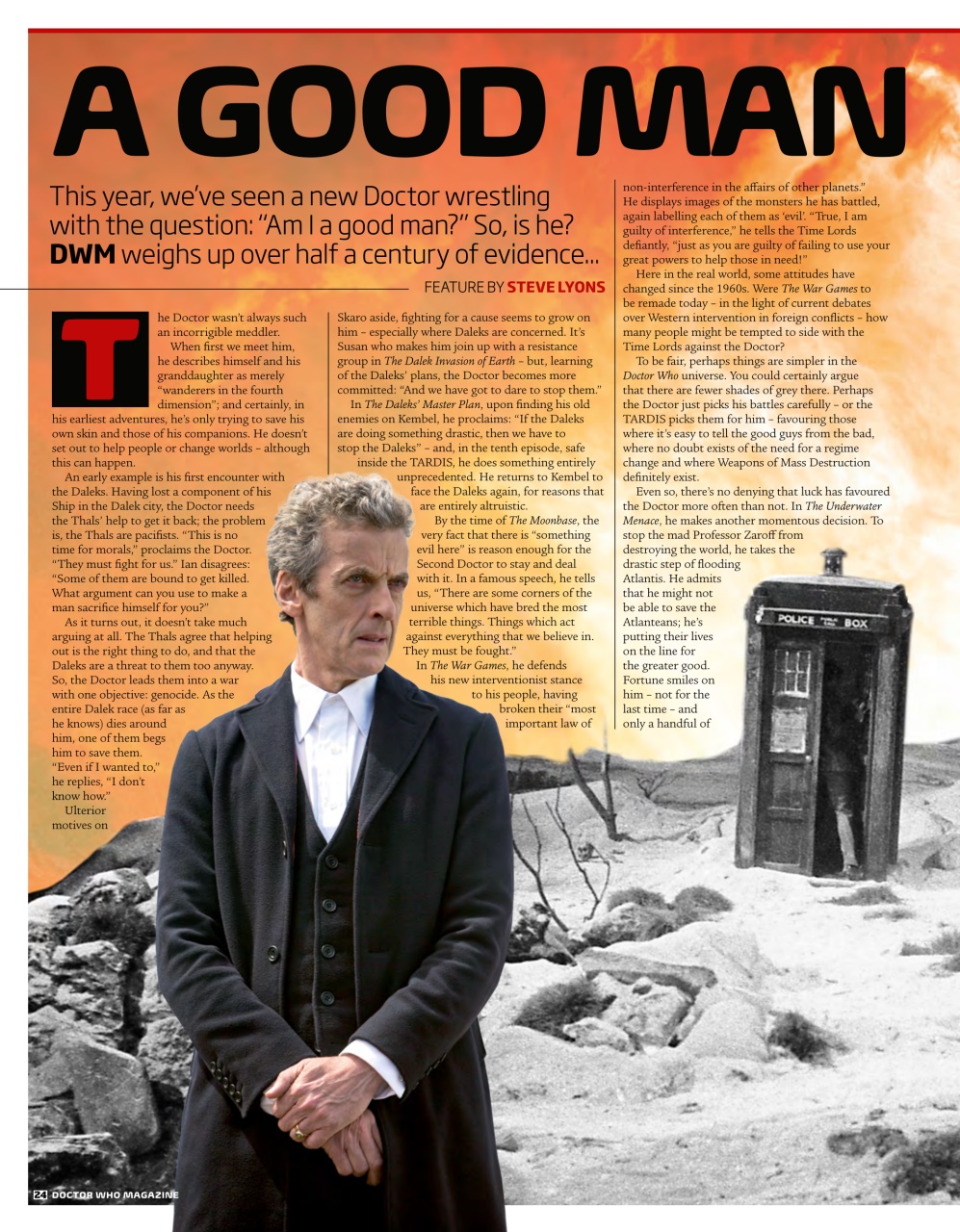 Doctor Who Magazine Preview Pages