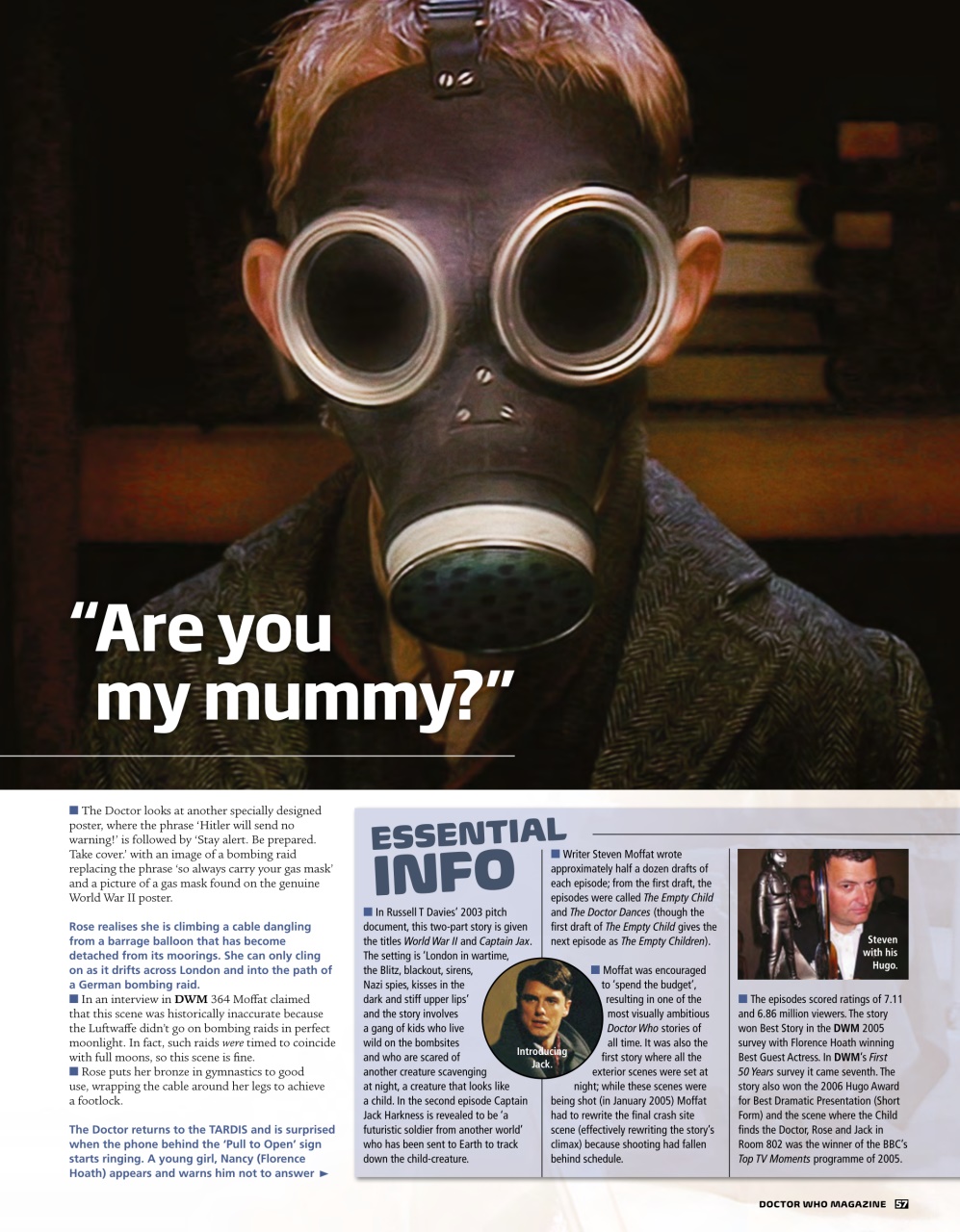 Doctor Who Magazine Preview Pages