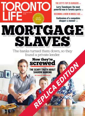 Toronto Life issue November 2015
