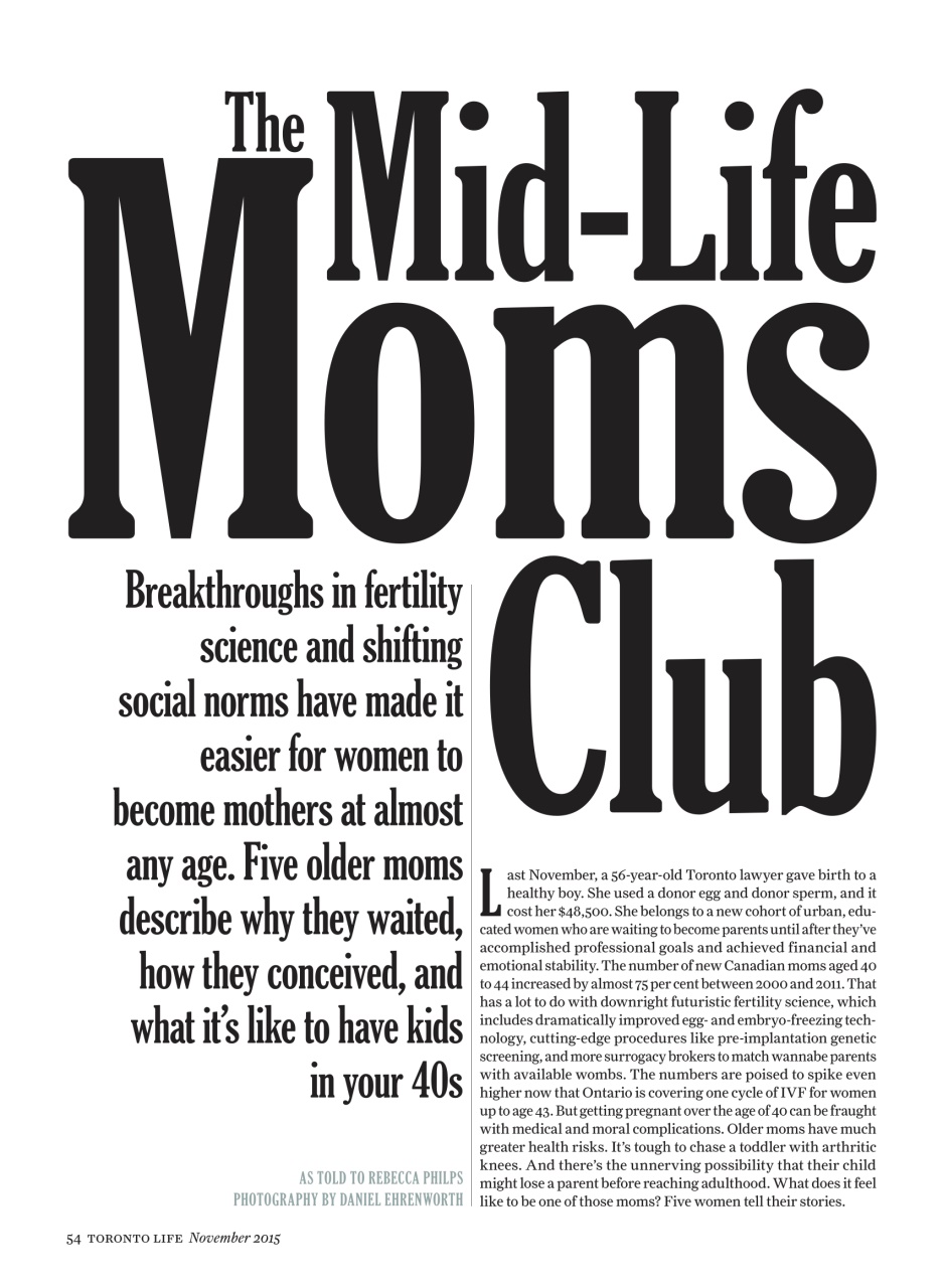 Toronto Life Preview Pages