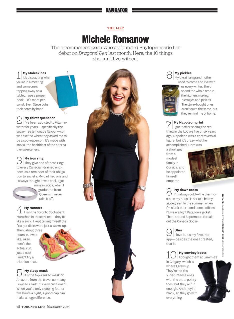 Toronto Life Preview Pages