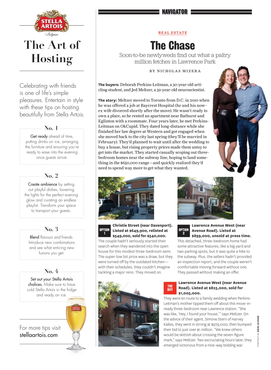 Toronto Life Preview Pages