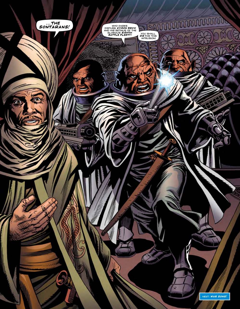 Doctor Who Magazine Preview Pages