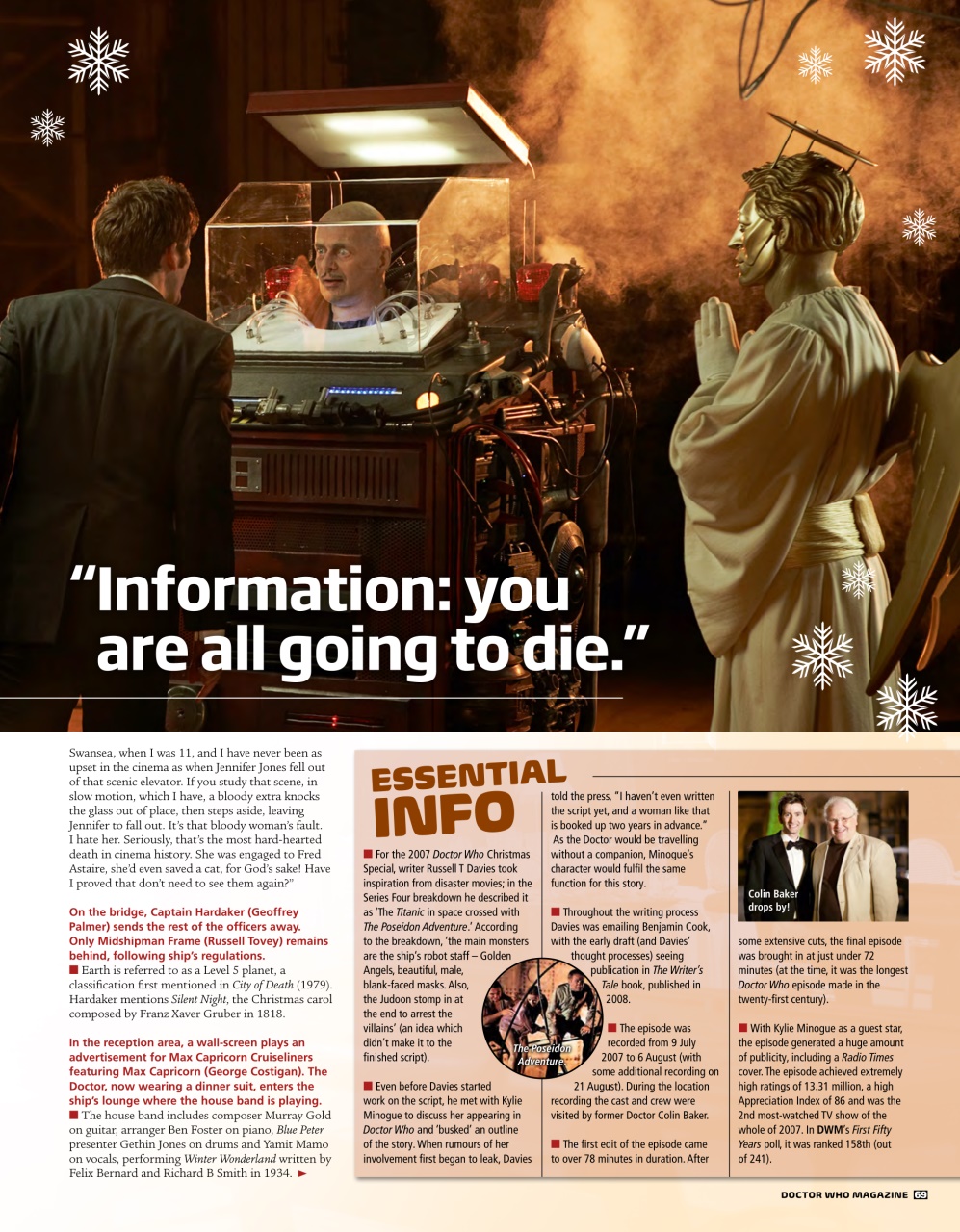 Doctor Who Magazine Preview Pages