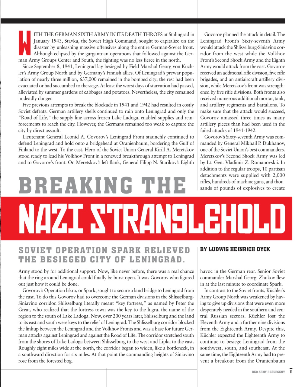 Military Heritage Preview Pages