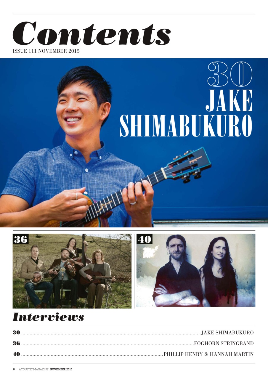 Acoustic Preview Pages