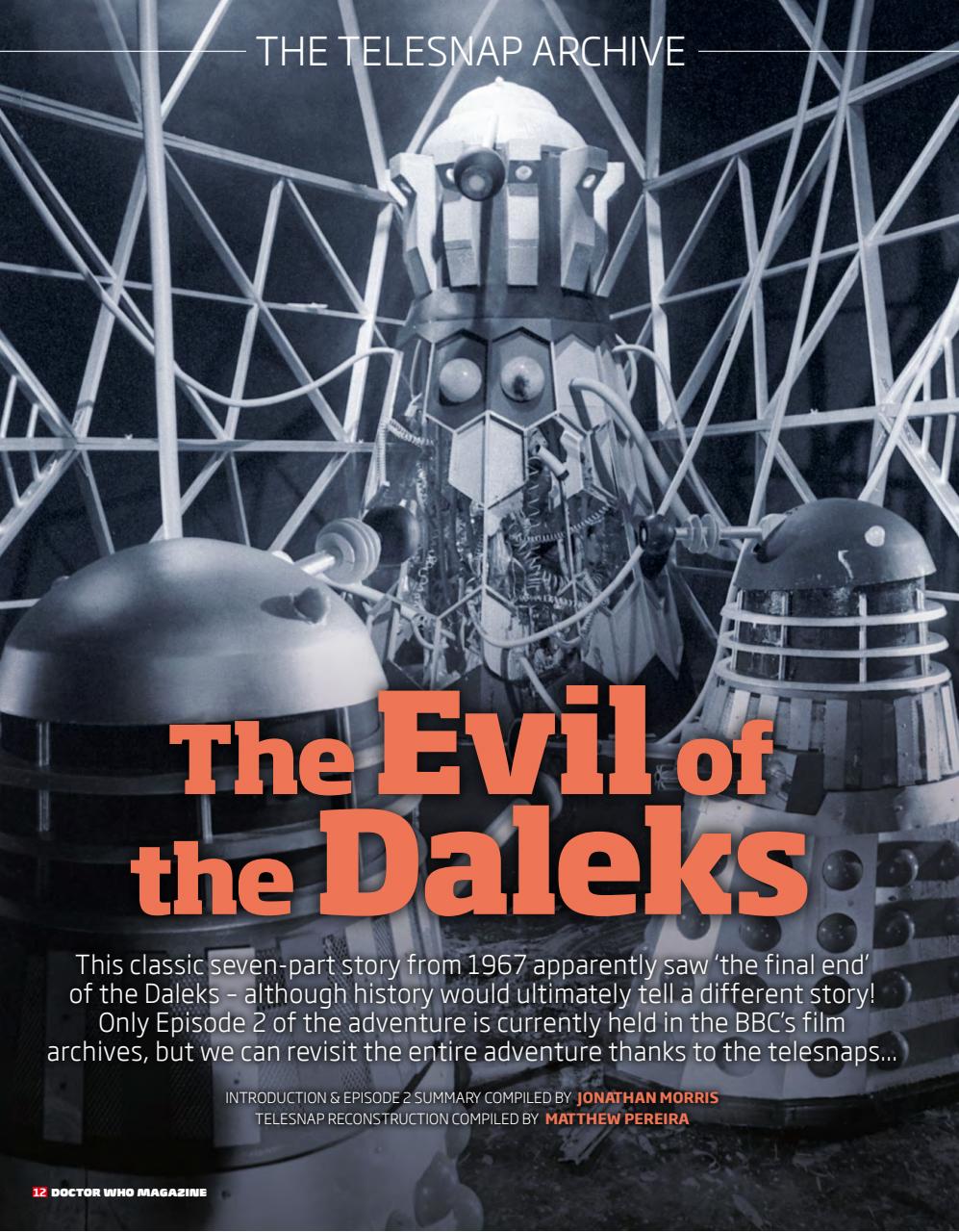 Doctor Who Magazine Preview Pages