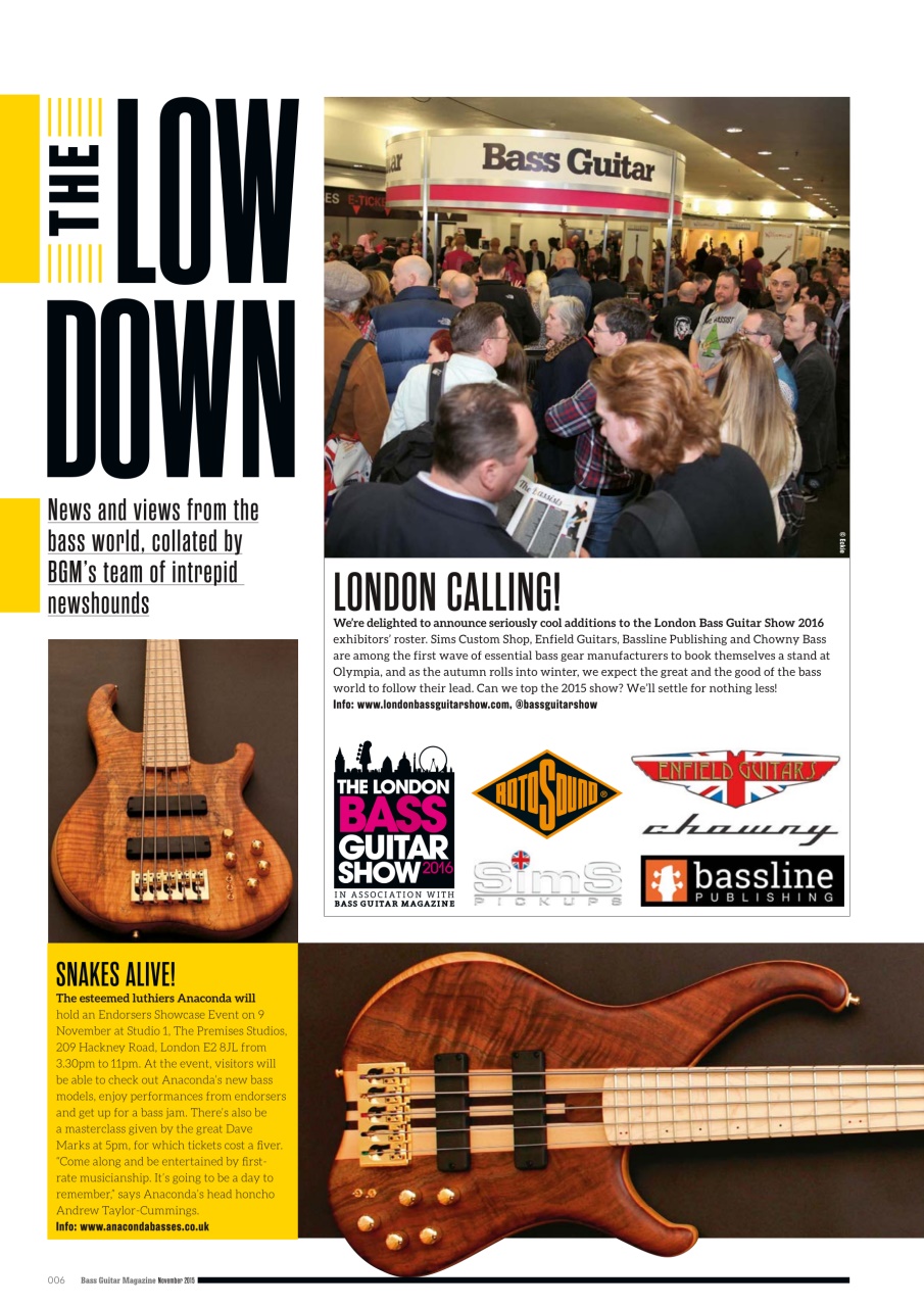 Bass Player UK Preview Pages
