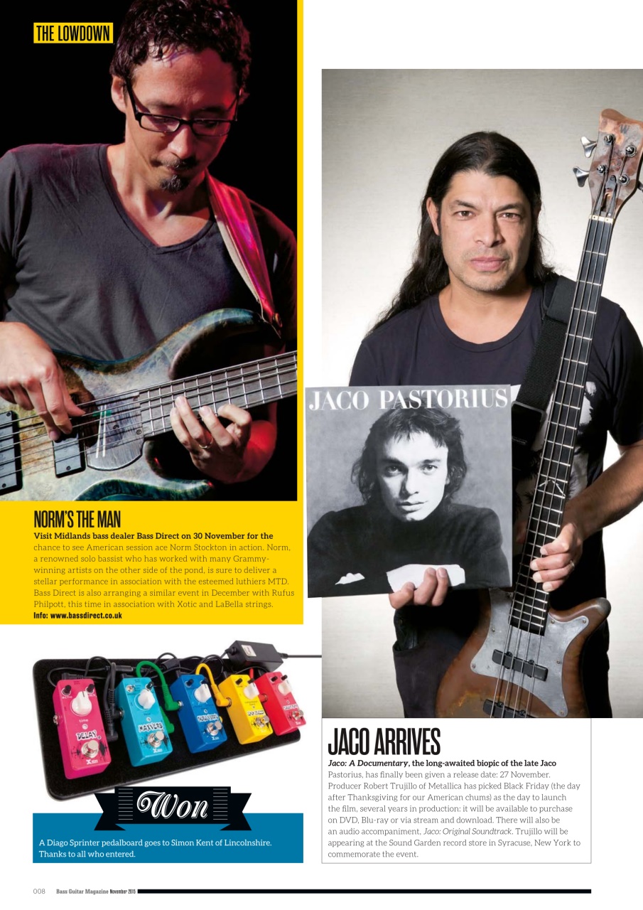 Bass Player UK Preview Pages