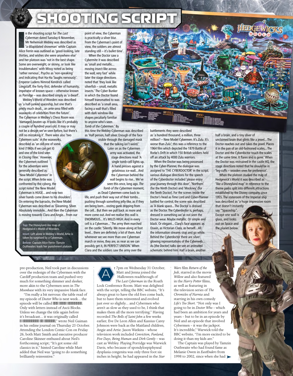 Doctor Who Magazine Preview Pages