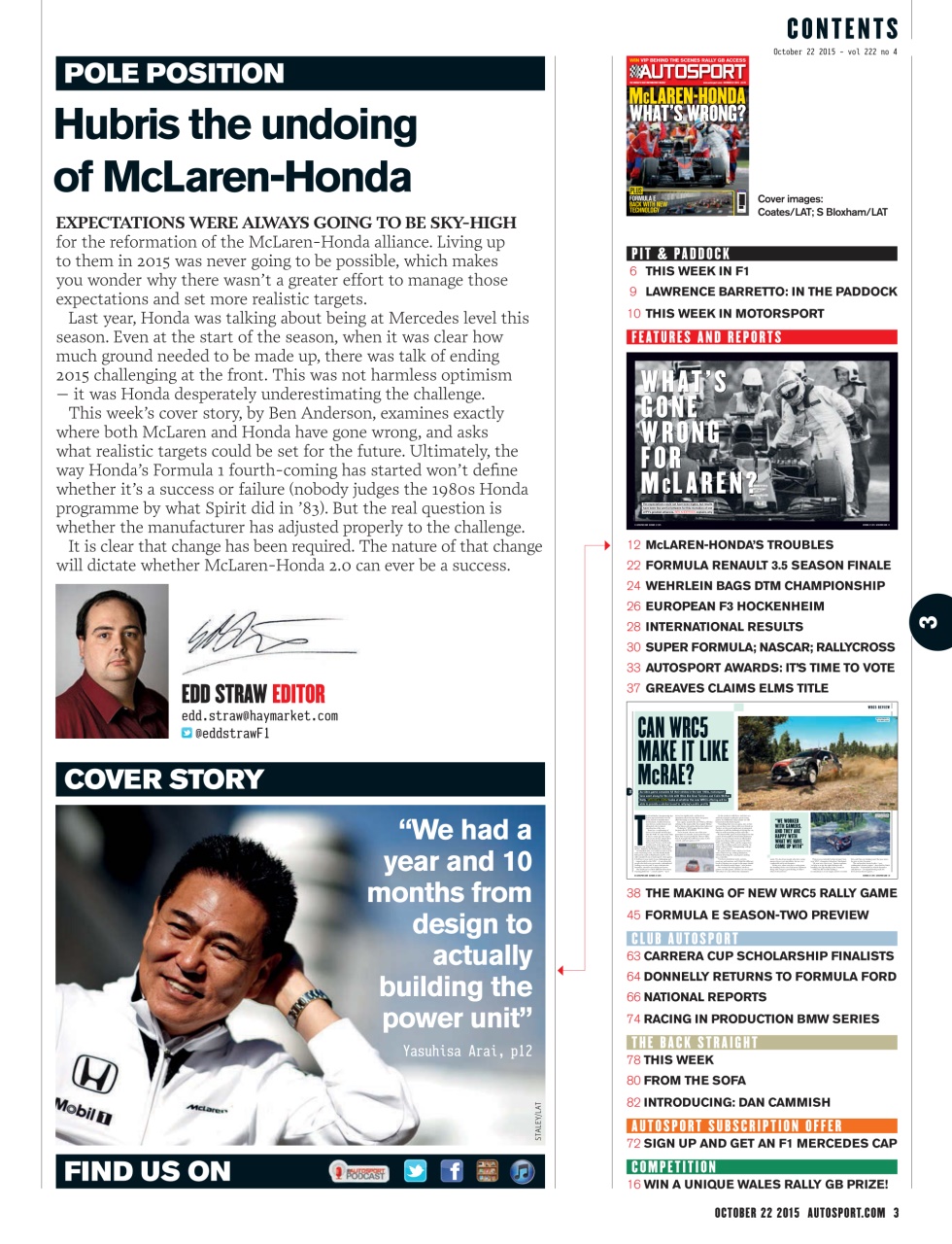 Autosport Preview Pages