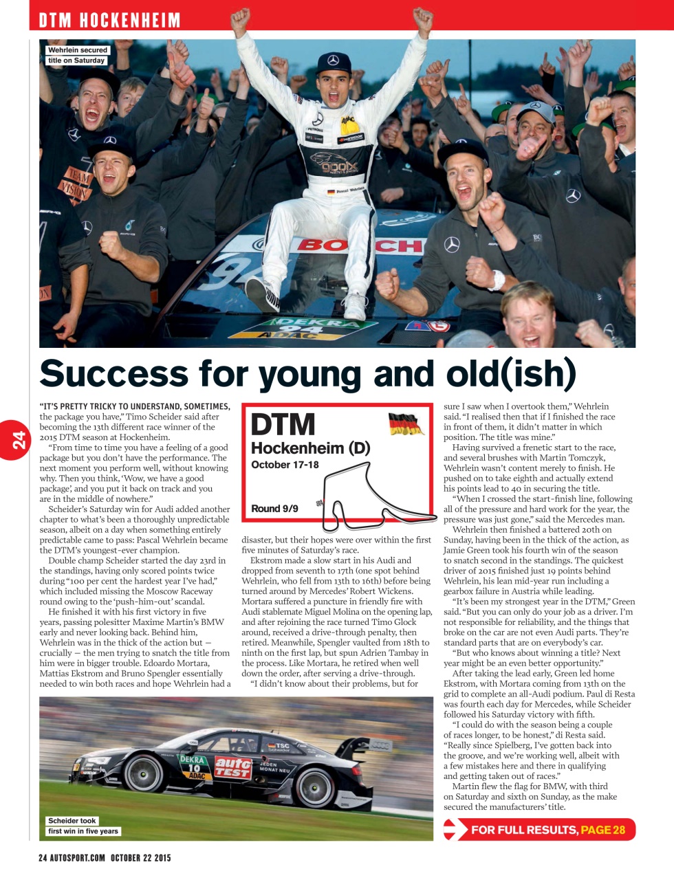 Autosport Preview Pages