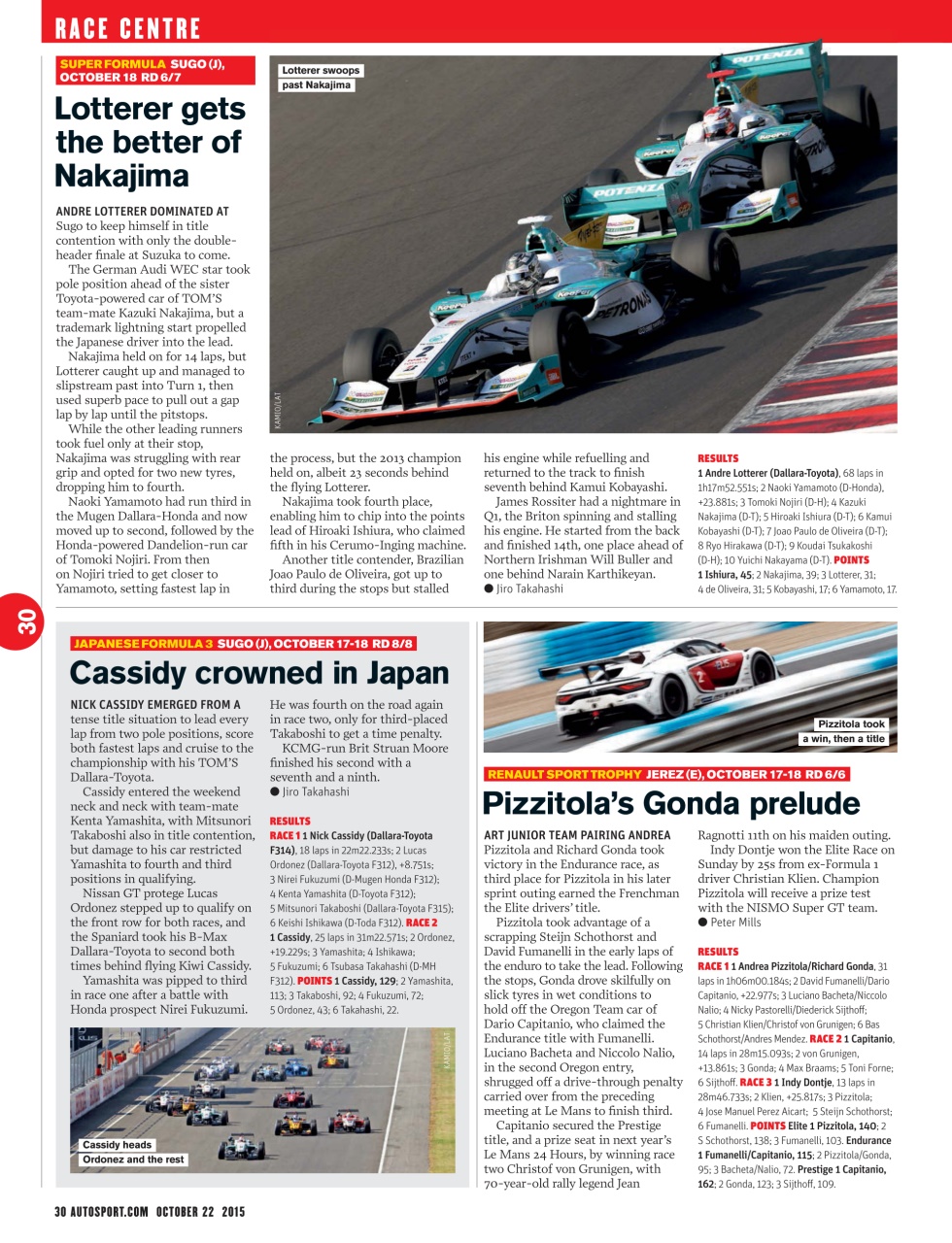 Autosport Preview Pages