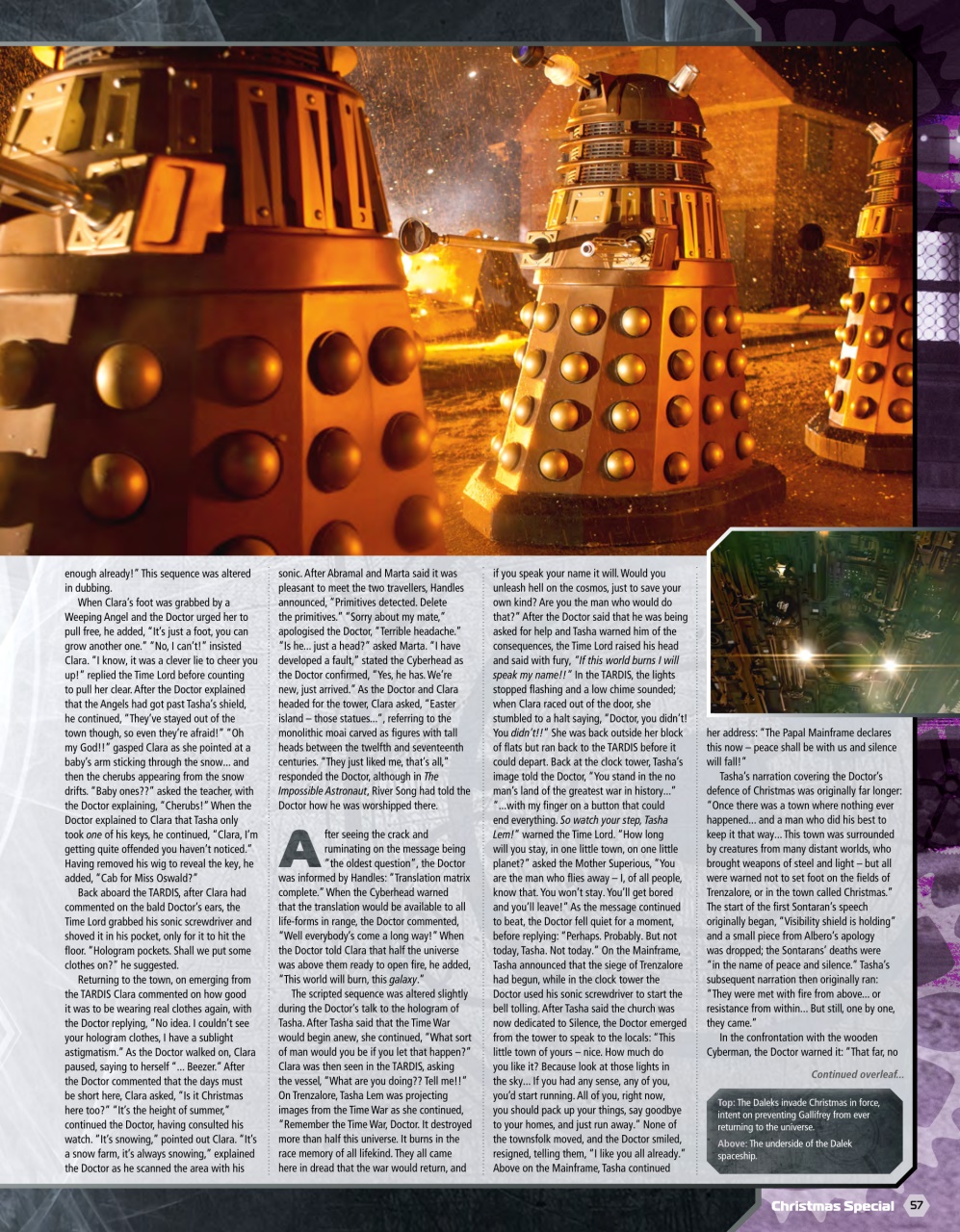 Doctor Who Magazine Preview Pages